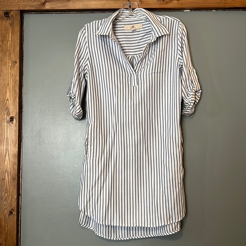 Thread & Supply Striped Shirtdress Size XS